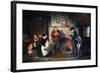 The Census-Francis William Edmonds-Framed Art Print