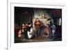 The Census-Francis William Edmonds-Framed Art Print