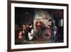 The Census-Francis William Edmonds-Framed Art Print