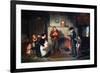 The Census-Francis William Edmonds-Framed Art Print