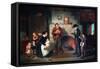 The Census-Francis William Edmonds-Framed Stretched Canvas
