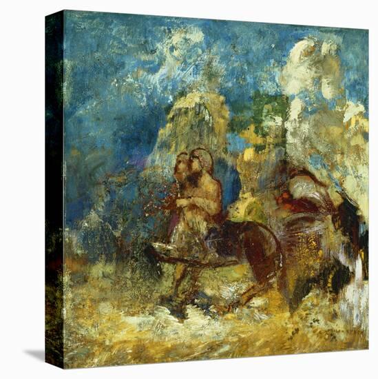 The Centaur; Le Centaure, c.1910-Odilon Redon-Stretched Canvas