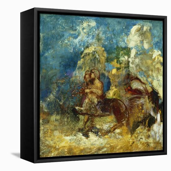 The Centaur; Le Centaure, c.1910-Odilon Redon-Framed Stretched Canvas