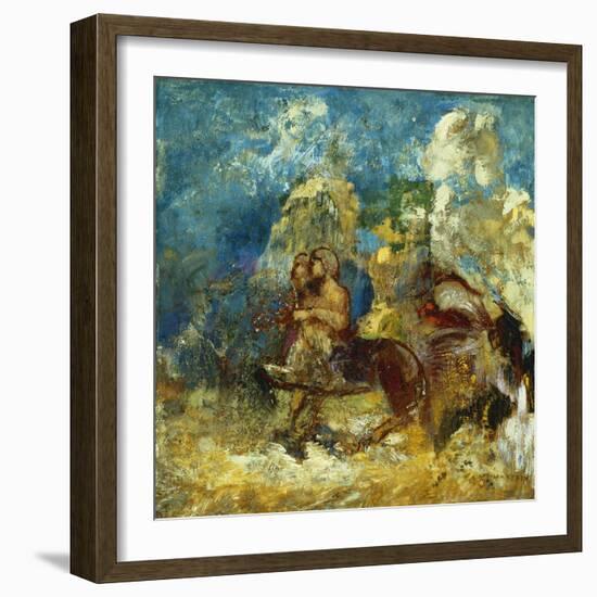 The Centaur; Le Centaure, c.1910-Odilon Redon-Framed Giclee Print