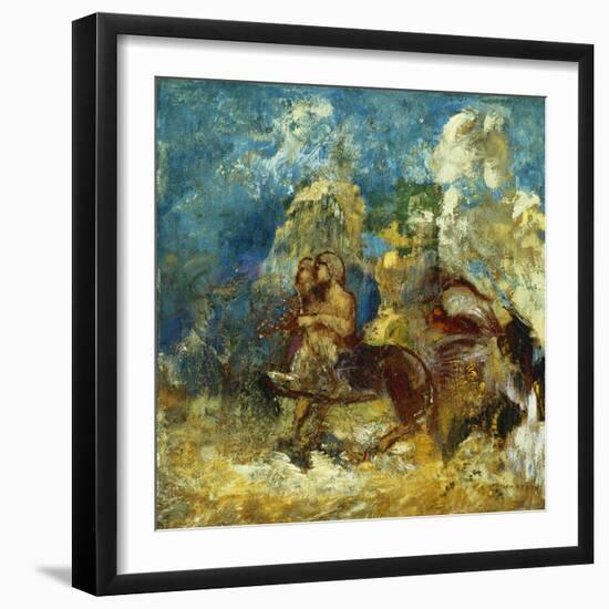 The Centaur; Le Centaure, c.1910-Odilon Redon-Framed Giclee Print