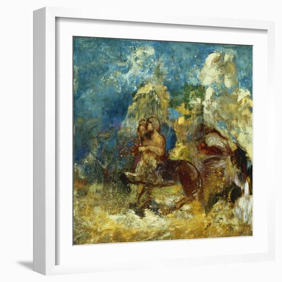 The Centaur; Le Centaure, c.1910-Odilon Redon-Framed Giclee Print