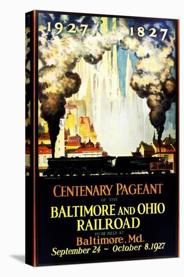 The Centenary Pageant: 1827-1927-null-Stretched Canvas