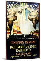 The Centenary Pageant: 1827-1927-null-Mounted Giclee Print