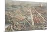 The Centennial - Balloon View of the Grounds, Harper's Weekly, C.1876-null-Mounted Giclee Print