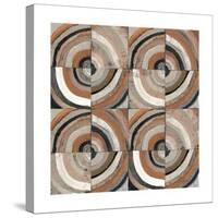 The Center I Abstract Warm-Cheryl Warrick-Stretched Canvas