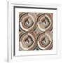 The Center I Abstract Warm-Cheryl Warrick-Framed Premium Giclee Print