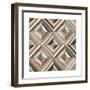 The Center II Abstract Warm-Cheryl Warrick-Framed Art Print