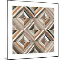 The Center II Abstract Warm-Cheryl Warrick-Mounted Art Print