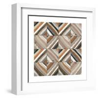 The Center II Abstract Warm-Cheryl Warrick-Framed Art Print