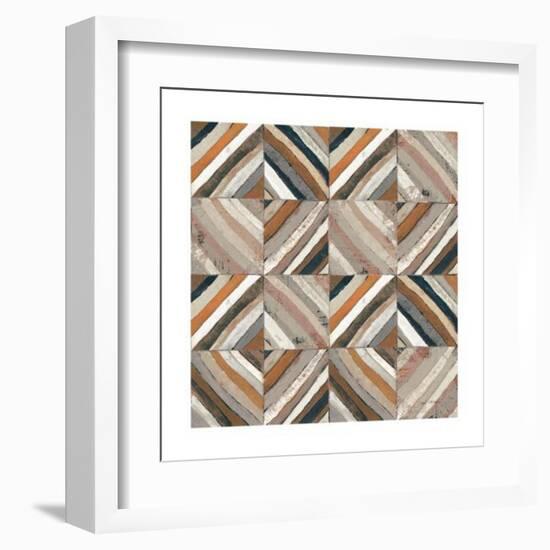 The Center II Abstract Warm-Cheryl Warrick-Framed Art Print