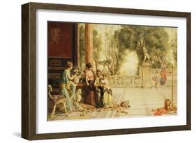 The Center of Attention-Guglielmo Zocchi-Framed Giclee Print