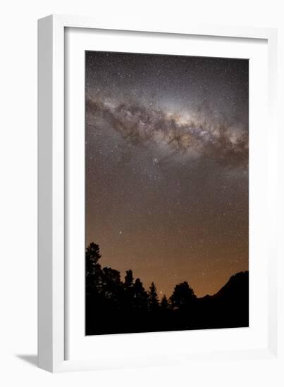 The Center of the Milky Way Above the Sierras, Argentina-null-Framed Photographic Print