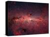 The Center of the Milky Way Galaxy-Stocktrek Images-Stretched Canvas