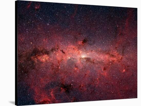 The Center of the Milky Way Galaxy-Stocktrek Images-Stretched Canvas