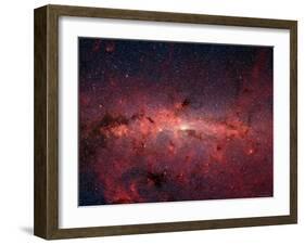 The Center of the Milky Way Galaxy-Stocktrek Images-Framed Premium Photographic Print