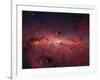 The Center of the Milky Way Galaxy-Stocktrek Images-Framed Premium Photographic Print