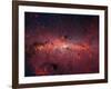 The Center of the Milky Way Galaxy-Stocktrek Images-Framed Premium Photographic Print