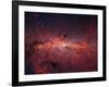 The Center of the Milky Way Galaxy-Stocktrek Images-Framed Premium Photographic Print