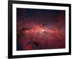 The Center of the Milky Way Galaxy-Stocktrek Images-Framed Premium Photographic Print