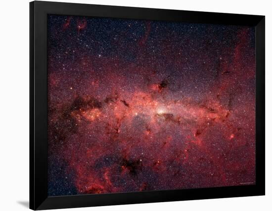 The Center of the Milky Way Galaxy-Stocktrek Images-Framed Premium Photographic Print