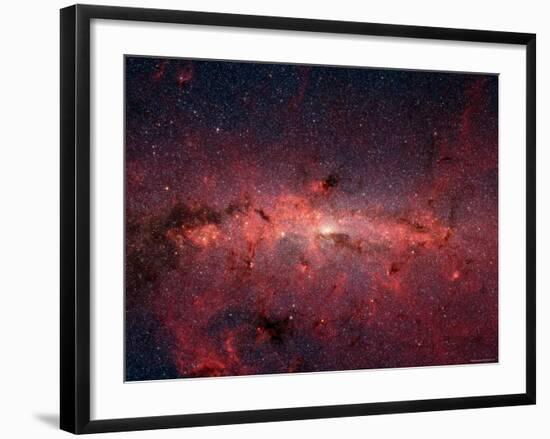 The Center of the Milky Way Galaxy-Stocktrek Images-Framed Photographic Print