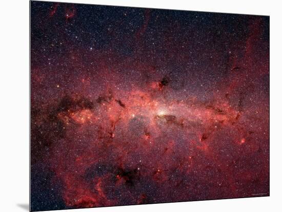 The Center of the Milky Way Galaxy-Stocktrek Images-Mounted Photographic Print