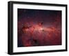 The Center of the Milky Way Galaxy-Stocktrek Images-Framed Premium Photographic Print