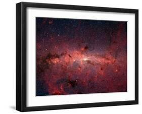 The Center of the Milky Way Galaxy-Stocktrek Images-Framed Premium Photographic Print