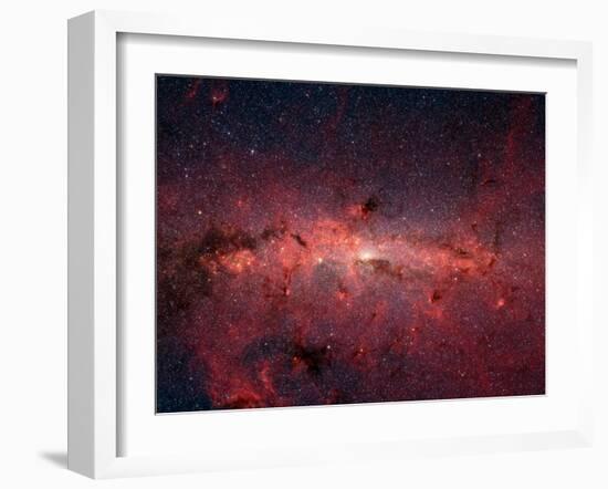 The Center of the Milky Way Galaxy-Stocktrek Images-Framed Photographic Print