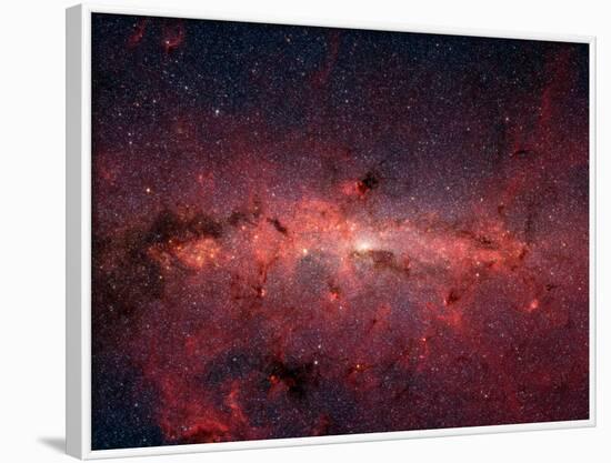 The Center of the Milky Way Galaxy-Stocktrek Images-Framed Photographic Print