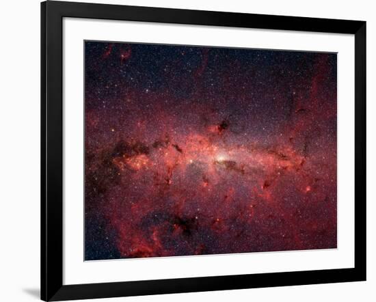 The Center of the Milky Way Galaxy-Stocktrek Images-Framed Photographic Print