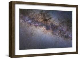 The Center of the Milky Way Through Sagittarius and Scorpius-null-Framed Photographic Print