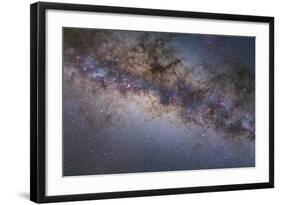 The Center of the Milky Way Through Sagittarius and Scorpius-null-Framed Photographic Print