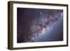 The Center of the Milky Way Through Sagittarius and Scorpius-null-Framed Photographic Print