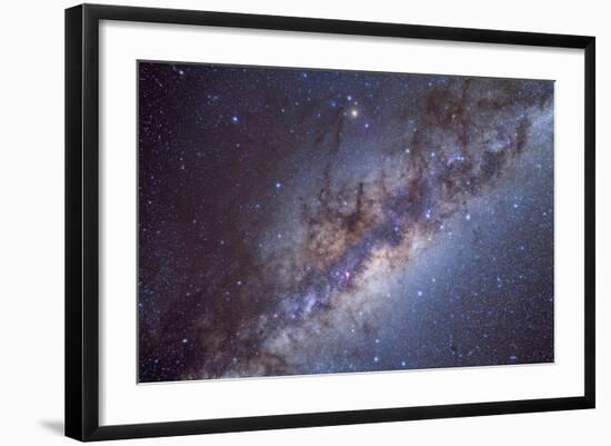 The Center of the Milky Way Through Sagittarius and Scorpius-null-Framed Photographic Print