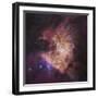 The Center of the Orion Nebula, known as the Trapezium Cluster-Stocktrek Images-Framed Photographic Print