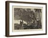 The Central African Expedition, Lieutenant V L Cameron Crossing the Lovoi, 15 July 1875-Joseph Nash-Framed Giclee Print