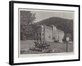 The Central Baths, Marienbad-null-Framed Giclee Print