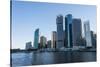 The Central business district of Brisbane, Queensland, Australia, Pacific-Michael Runkel-Stretched Canvas