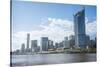 The Central business district of Brisbane, Queensland, Australia, Pacific-Michael Runkel-Stretched Canvas