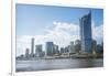 The Central business district of Brisbane, Queensland, Australia, Pacific-Michael Runkel-Framed Photographic Print