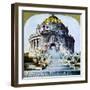The Central Cascade from the World Fair, St Louis, Missouri. USA, 1904. Artist: Unknown-Unknown-Framed Giclee Print