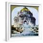 The Central Cascade from the World Fair, St Louis, Missouri. USA, 1904. Artist: Unknown-Unknown-Framed Giclee Print