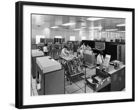 The Central Computer at Harwell-null-Framed Photographic Print