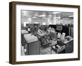 The Central Computer at Harwell-null-Framed Photographic Print